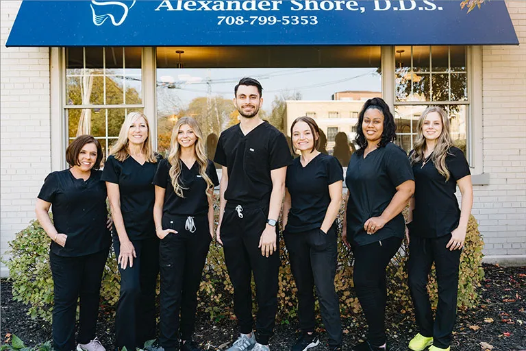 Signature Smile Arts, dentist in Homewood, team picture